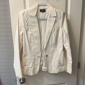 David Meister Cream Blazer